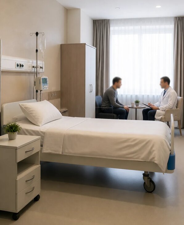 Профессиональное лечение алкоголизма в стационаре в Октябрьском